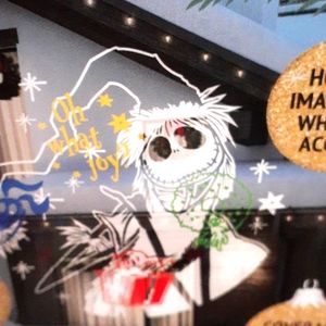 Nwt Disney THE NIGHTMARE BEFORE CHRISTMAS LED Whirl A-MOTION +Static light